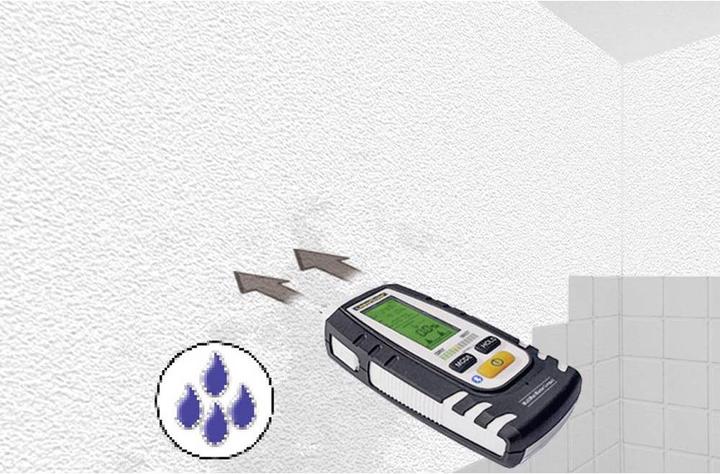 Produktbild Laserliner MultiWet-Master Compact Plus Materialfeuchtemessgerät Temperaturmessung