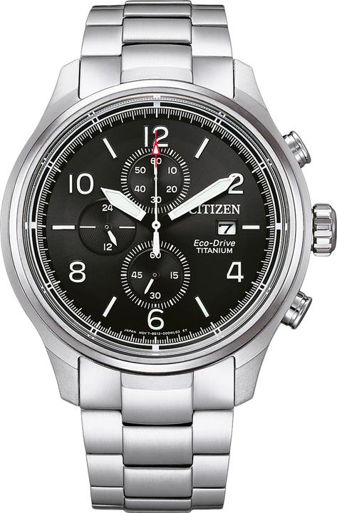 Immagine prodotto Citizen CA0810-88E Eco-Drive Super Titanium 44mm 10ATM (Cronografo, 44 mm)