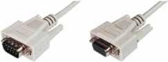 Actual product image Delock Cable RS-232 Serial D-Sub9 male / female 3 m (2 m, Industrial cables)