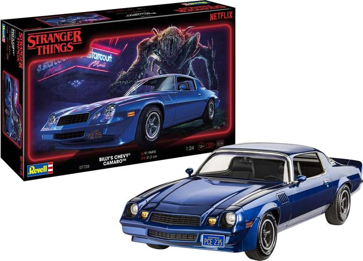 Revell Set modèle Stranger Things Chevy Camaro Z/28
