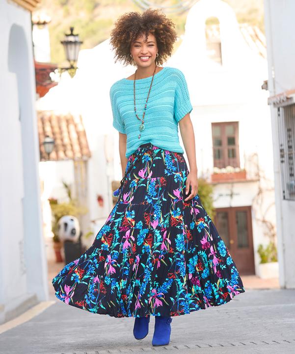 Produktbild Joe Browns Dark Floral Sequin Embellished Skirt (40)
