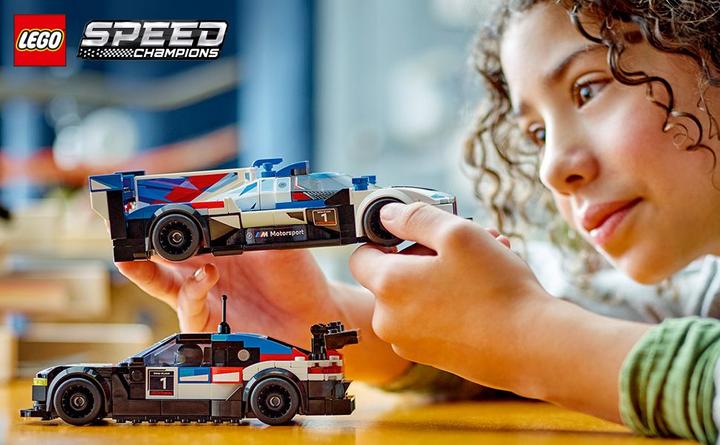 Produktbild LEGO BMW M4 GT3 & BMW M Hybrid V8 Rennwagen (76922, LEGO Speed Champions)