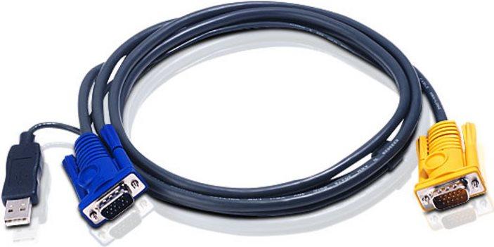 Aten 2L-5206UP Video / USB kabel