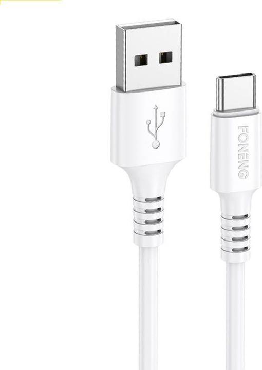 Produktbild Foneng Cable USB to USB C, x85 3A Quick Charge, 1m (white) (1 m)