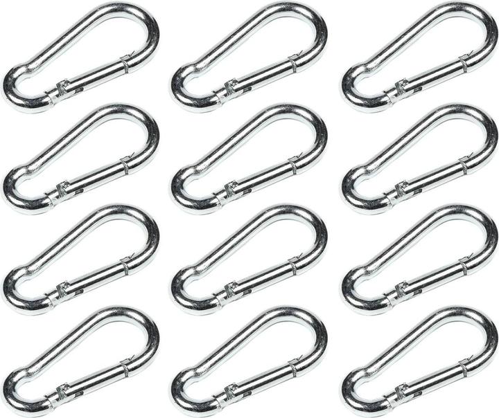 Actual product image Benson Mini-Karabiner-Set, 24-tlg., 5 x 50 mm