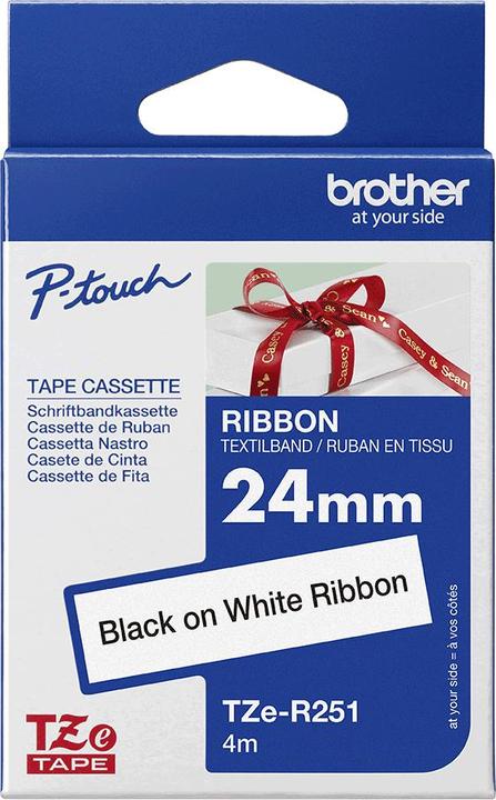 Produktbild Brother TZe-R251 (2.40 cm, Weiss)