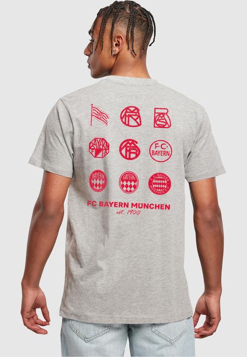 Immagine prodotto FC Bayern München Maglietta Logo History Red Collo rotondo - 112157 (M)