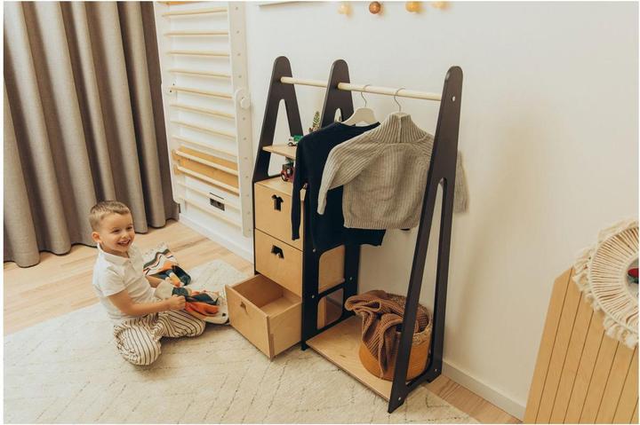 Immagine prodotto Duck Woodworks Armadio per bambini con cassetti