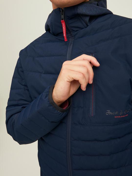 Produktbild Jack & Jones Hybrid Sweat Puffer Jacke (M)