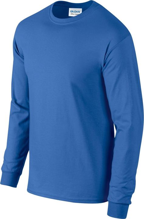 Actual product image Gildan Unisex Adult Ultra Plain Cotton Long-Sleeved T-Shirt (3XL)