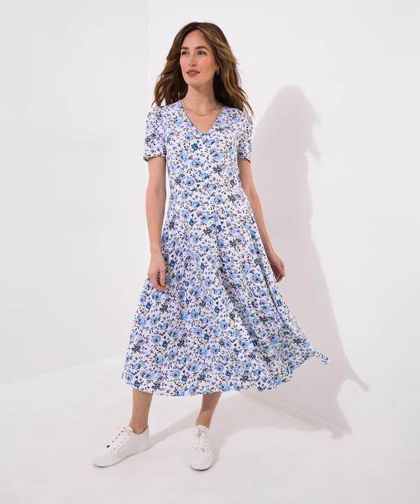 Produktbild Joe Browns Button Through Ditsy Floral V-Neck Dress (8)