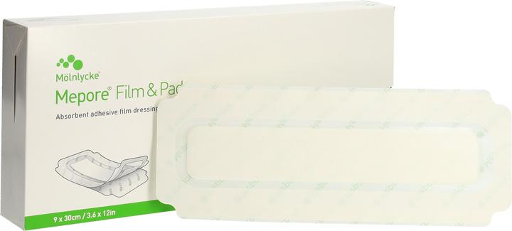 Produktbild Mepore Film & Pad 9x30cm (neu) 25 Stk (25 x)