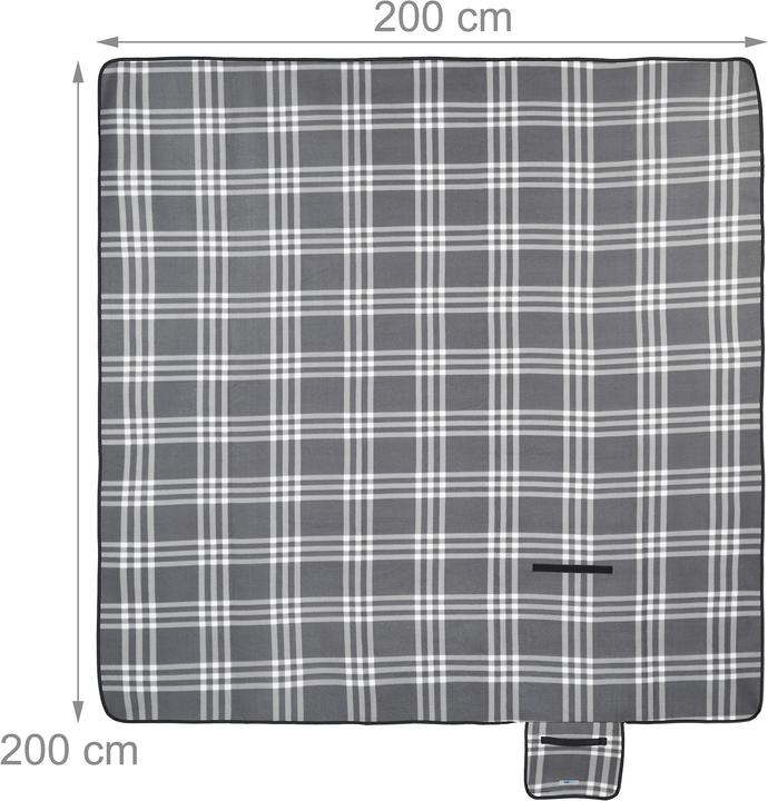 Actual product image Relaxdays Picnic blanket