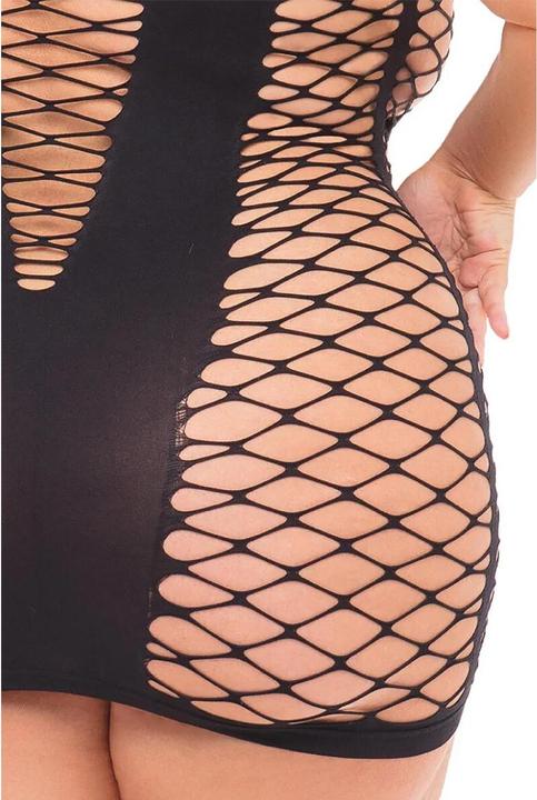 Produktbild Pink Lipstick Masquerade Mask Dress (Fits up to 3X) Black QN
