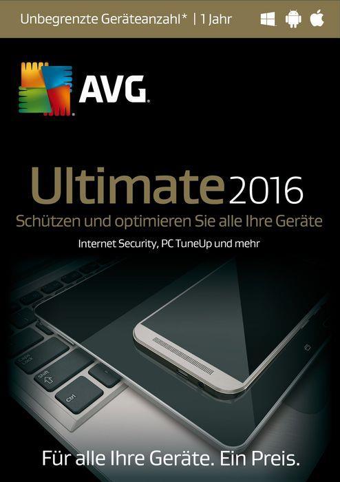AVG Ultimate 2016 (unlimited licences) (12 months)