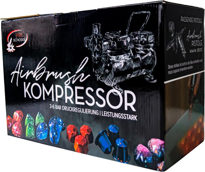 Actual product image miniSchoggi Airbrush compressor for chocolate