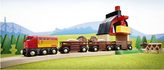 Productafbeelding Brio Spoorwegboerderij Set