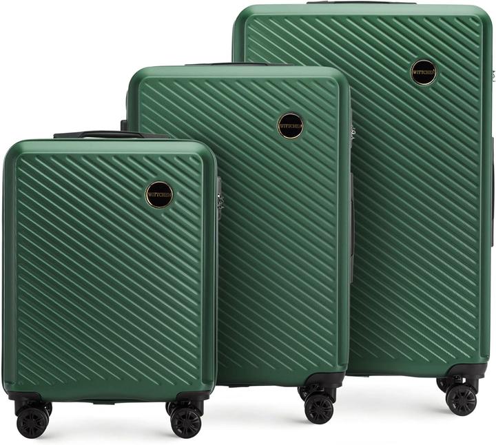 Produktbild Wittchen Reisekoffer Set (96 l, Handgepäck (bis 50l), M (50 - 90l), L (90 - 115l))