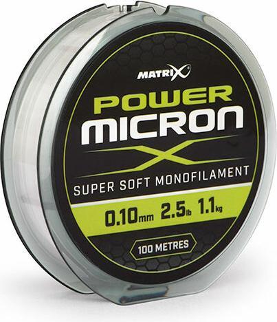 Immagine prodotto Matrix monofilamento power micron x 100m (4.30 kg, 2.50 mm)