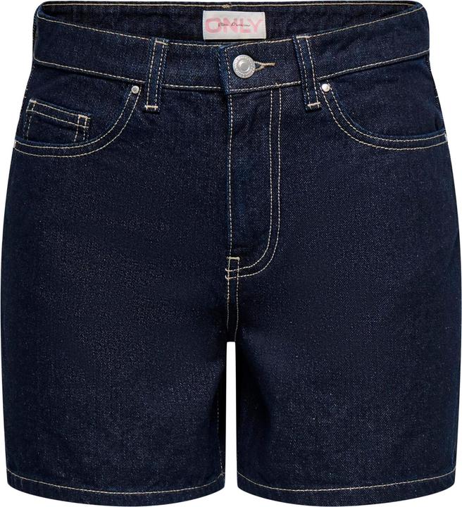 Only ONLPHINE Hohe Taille Normal geschnitten Jeans-Shorts Jeans-Shorts