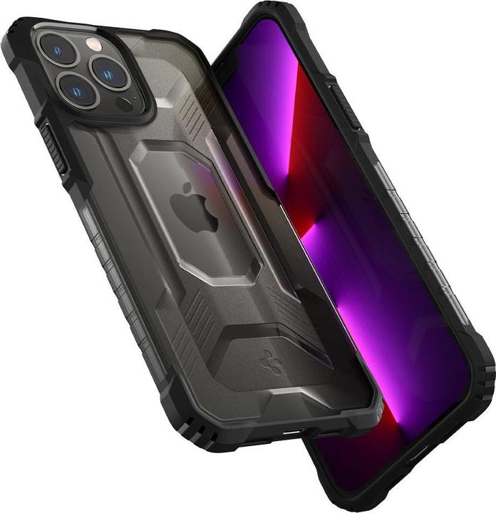 Actual product image Spigen Case Nitro Force Apple iPhone 13 Pro Max Matte Black (Apple iPhone 13 Pro Max)