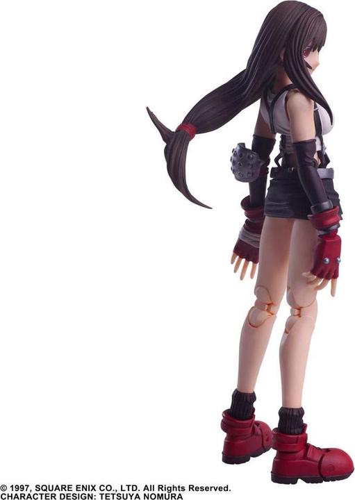Actual product image Square Enix Final Fantasy VII figurine Bring Arts Tifa Lockhart 14 cm