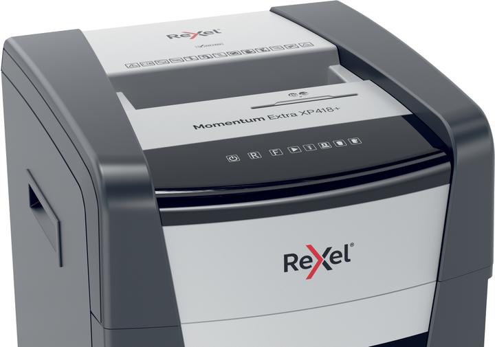 Actual product image Rexel Shredder Momentum Extra XP418+, 4 x 35 mm (Particle cut)