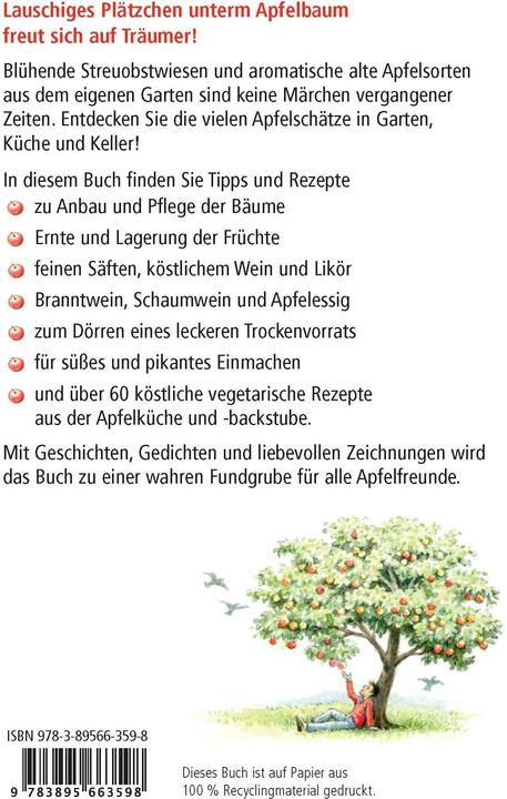 Produktbild Das Apfelbuch (Deutsch, Burkhard Steinmetz, Cornelia Blume, 2016)