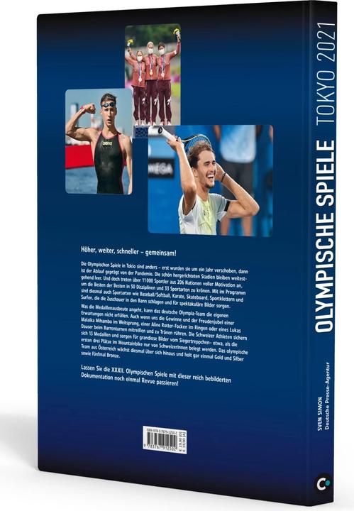 Produktbild Olympische Spiele Tokyo 2021 (Deutsch, Deutsche Presse-Agentur (dpa), Sven Simon, 2021)
