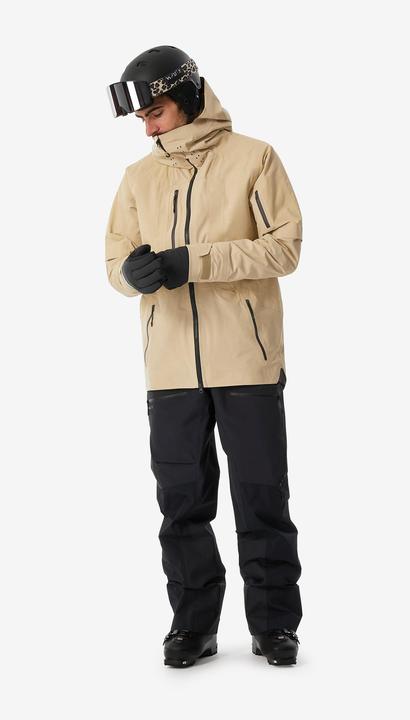 Immagine prodotto Wedze Pantaloni da sci da uomo a salopette molto impermeabili - FR900 nero (M)