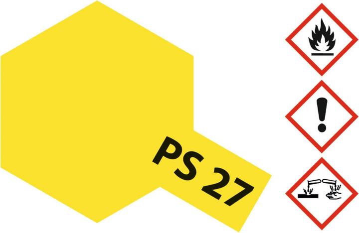 Tamiya PS-27 Policarbonato giallo neon 100ml