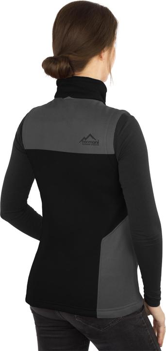 Produktbild Normani Damen Fleeceweste „Barrie“ Schwarz (XS)