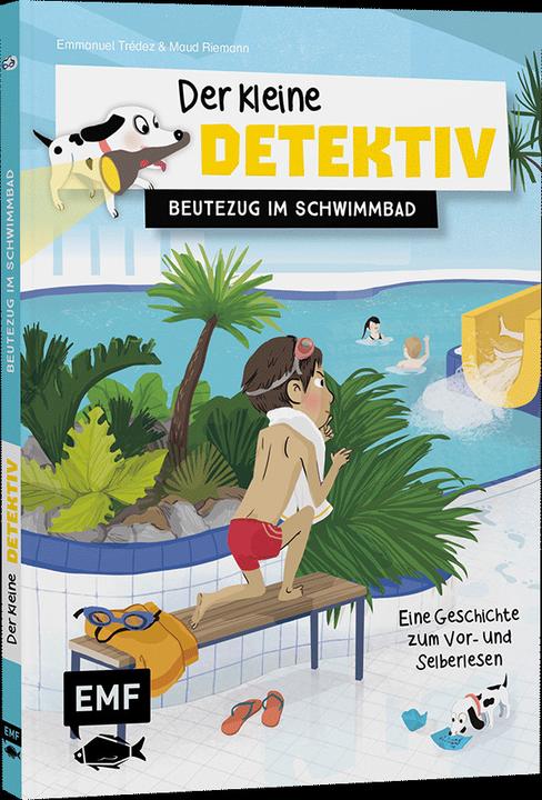 Productafbeelding Der kleine Detektiv - Beutezug im Schwimmbad (Duits, Maud Riemann, Anne Brauner, Emmanuel Trédez, 2019)