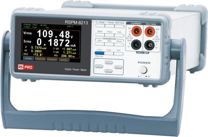 Immagine prodotto Rs Pro Misuratore di potenza, max. > 6kW 300 V dc, 600V dc, 20 A ac, 200mA ac