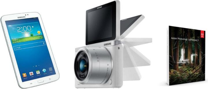 Produktbild Samsung NX Mini, 9-27mm Kit inkl. Tab 3 (1")