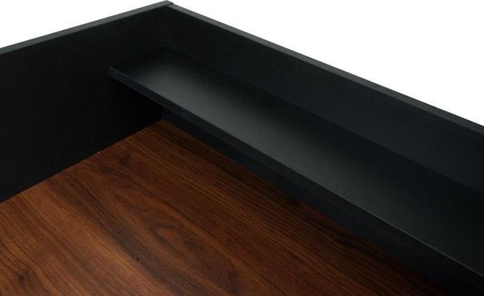 Produktbild Mendler Schreibtisch HWC-J79, 120x50x99cm Holz Metall, Walnuss-Optik