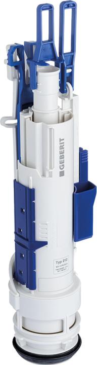Image du produit Geberit Garniture de rinçage type 212 complète, pour réservoirs à encastrer Sigma, Delta et UP300