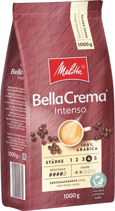 Melitta Kaffeebohnen Ganze Kaffeebohnen 1 Stück (1000 g, Dunkle Röstung)