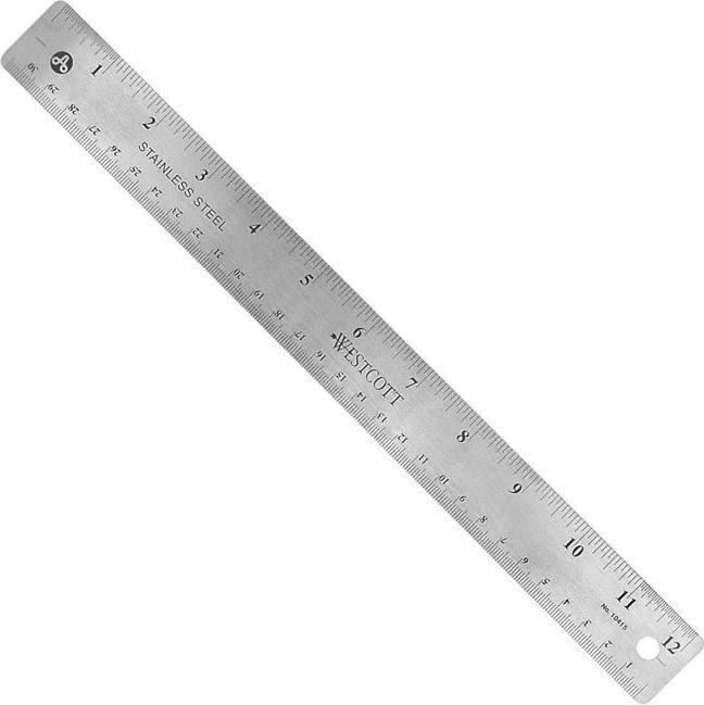 Produktbild Westcott Metall-Lineal (300 mm)