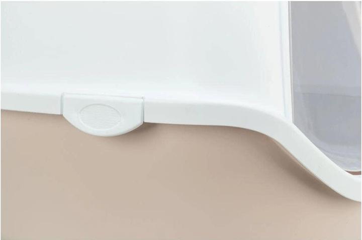 Image du produit Trixie Bac à litière Vico avec capot, beige/blanc (Bac à litière fermé)