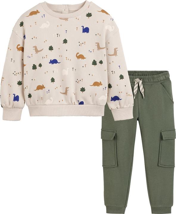 Actual product image La Redoute Collections Set aus Sweatshirt und Jogginghose (86)