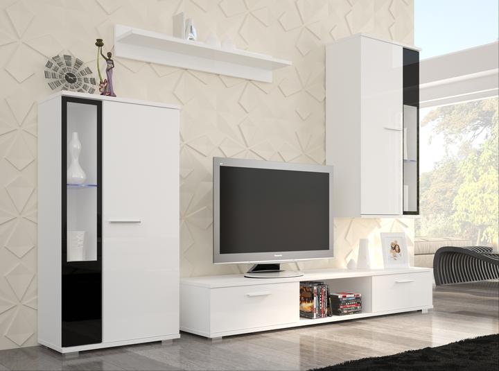 Immagine prodotto ADRK Furniture Pensile con illuminazione a LED LEON (40 x 40 x 120 cm)