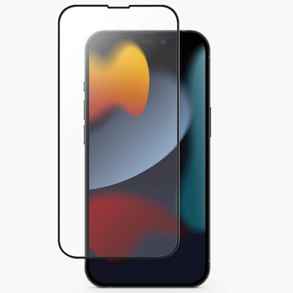 Actual product image Uniq Optix Matte iPhone 14 6.1" matowe szkło hartowane z aplikatorem (1 Piece, Apple iPhone 14, Apple iPhone 13 Pro, Apple iPhone 13)