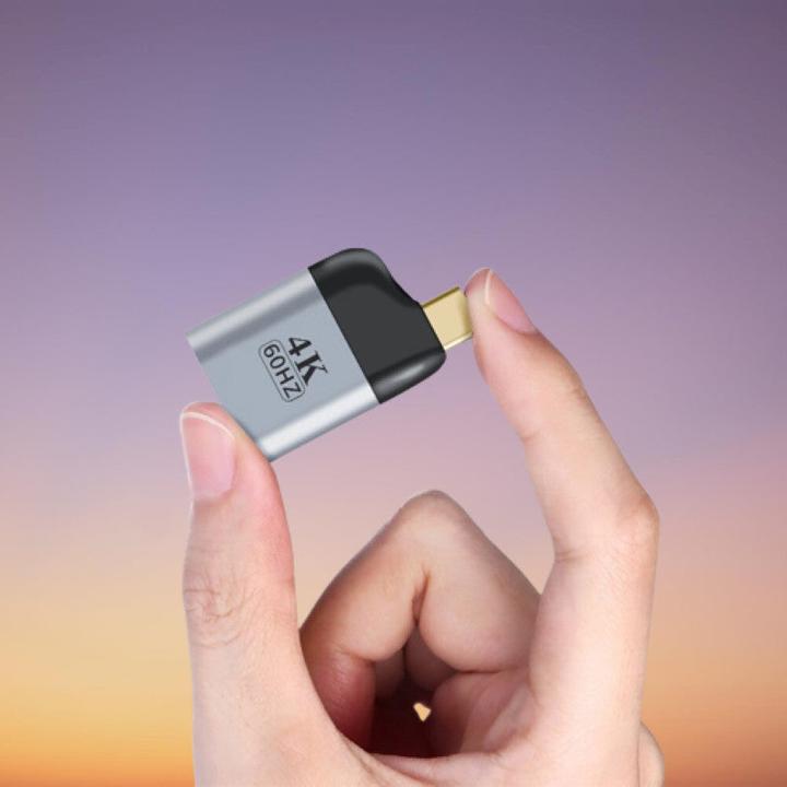 Immagine prodotto Hermex Adattatore da USB-C a HDMI Trasformatore 4K UHD 60Hz m/w (USB-C, HDMI, 4.20 cm)