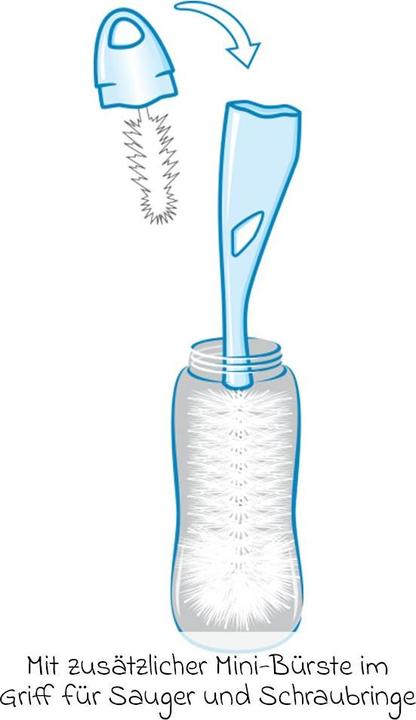 Actual product image NUK Bottle brush 2in1 10256505