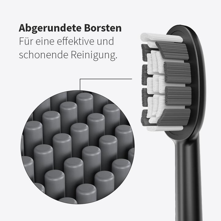 Immagine prodotto Zahnheld Testina Basic Medium 3x Nero (3 x)