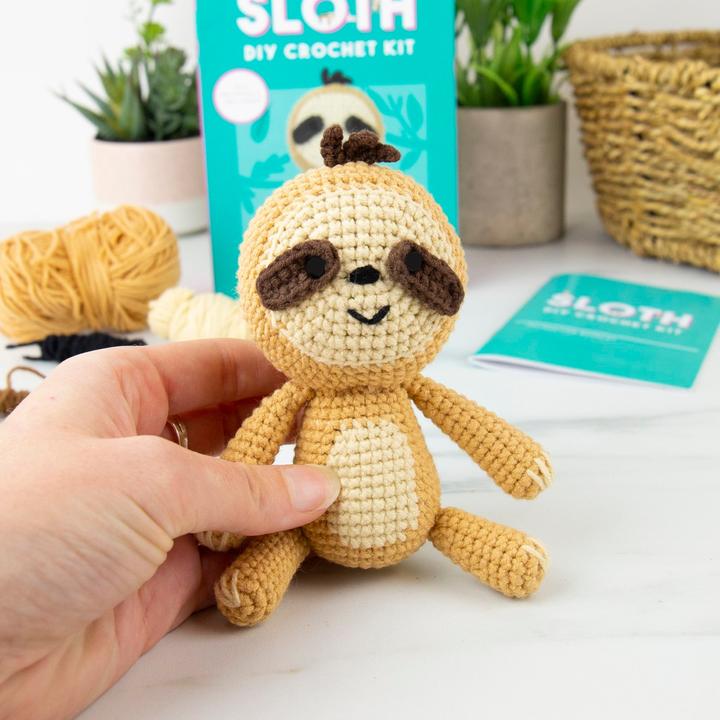Actual product image Gift Republic Faultier - Häkelset