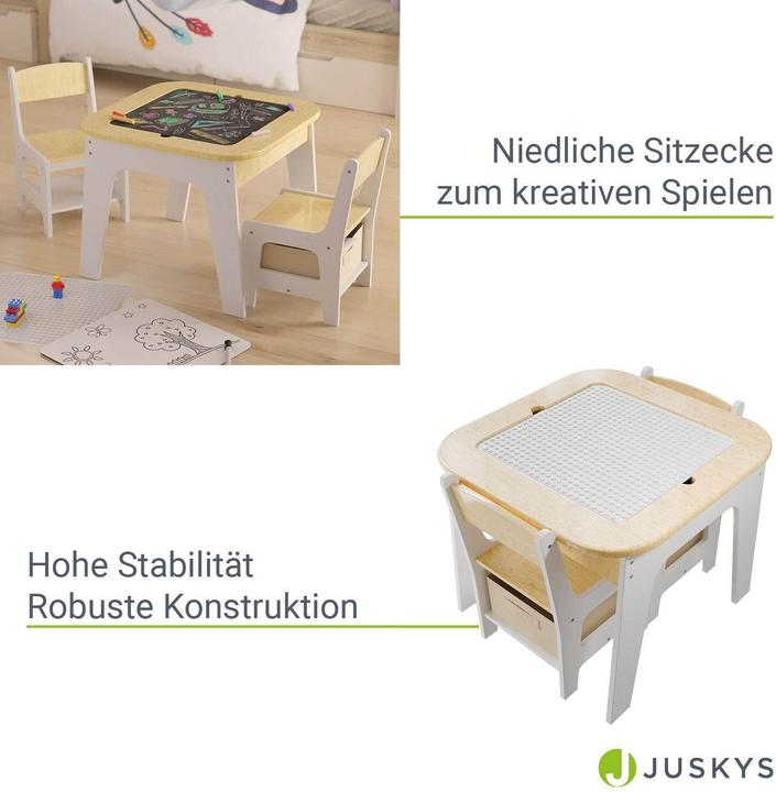 Image du produit Juskys Kindersitzgruppe Milou (Groupe de sièges pour enfants)