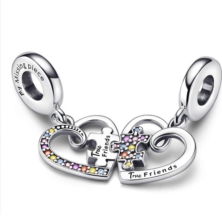 Actual product image Pandora Puzzle True Friends (Sterling silver 925)