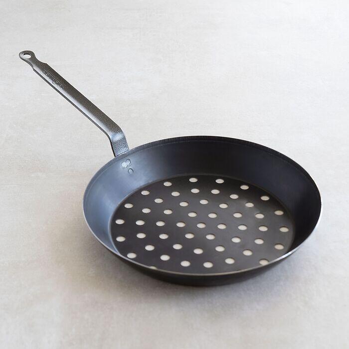Immagine prodotto de Buyer Padella di castagne (28 cm, Padella per friggere, Ferro)